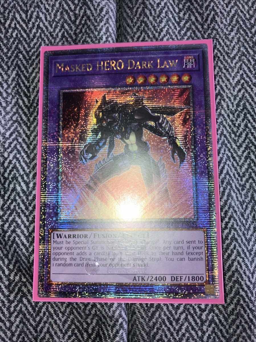 Yugioh 25th Anniversary Quarter Century Rare Masked Hero