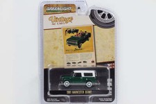 1:64 Greenlight 1961 Abatteuse Scout Métallique Vert Vintage Ad Voitures Série