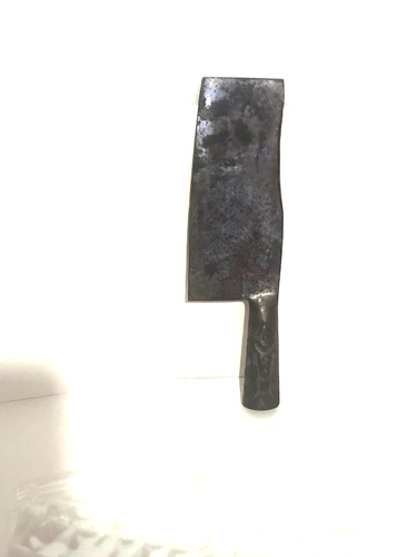 Vintage 100% Carbon Steel Three Rams Meat Cleaver