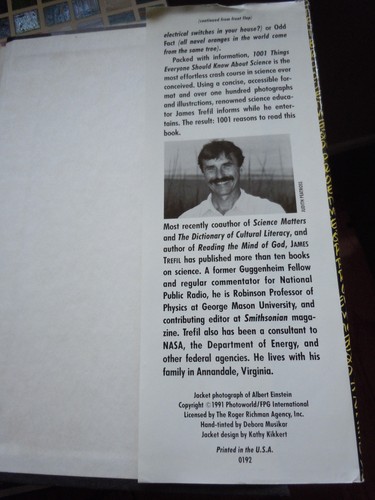 One Thousand and One Things Everyone Should Know about Science (Very Good) - Picture 2 of 4