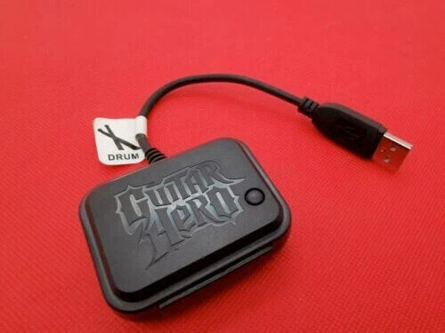 Guitar Hero Drum Dongle Receiver 95481.806 Playstation 3 PS3 PS2 Wireless New