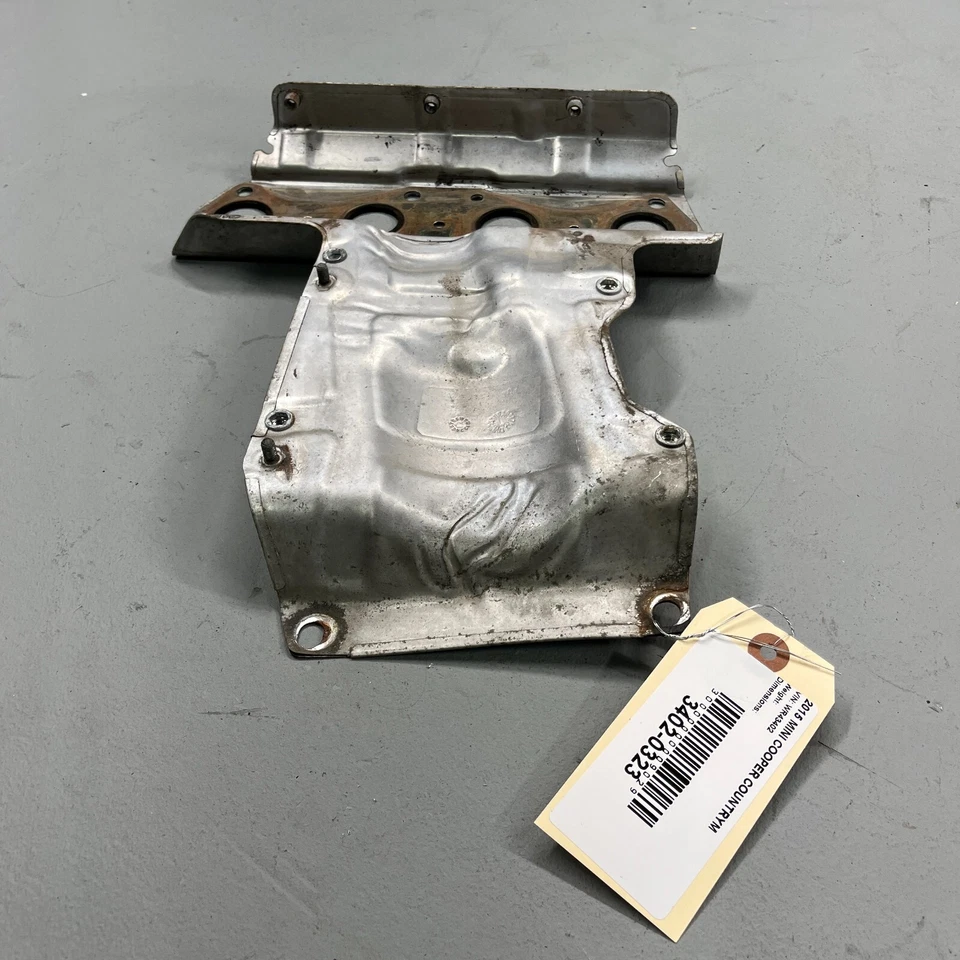 2011-16 迷你 COOPER COUNTRYMAN N16 1.6L 发动机气囊加热盾带涡轮0 原始设备制造商 — 第 2/4 张图片