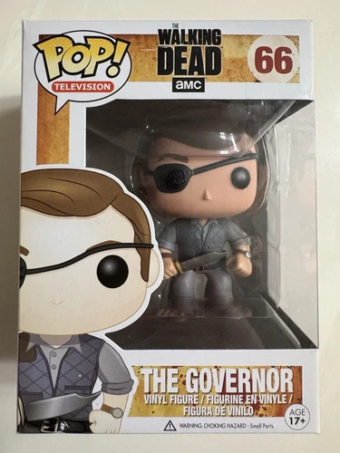 Funko Pop! Vinyl: The Walking Dead - The Governor #66 + Protector!