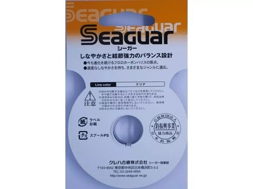 SEAGUAR Fluorocarbon 10m Clear Ultra Light Fishing LRF Perch Zander Trout - Picture 5 of 6