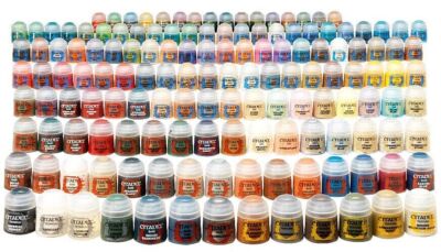 キャラクター CITADEL COLOUR LAYER PAINT SET Citadel Layer Paint Pot 12ml, Games Workshop Warhammer