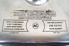 1967 - 1969 Corvette Tri Power Air Cleaner Lid 400 Hp 435 Hp L71 L68 3x2 6423802