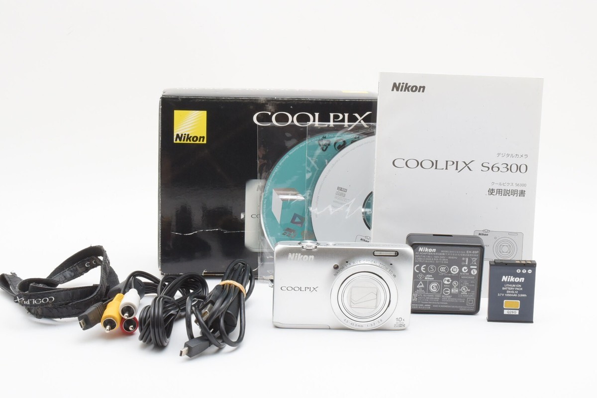 Nikon COOLPIX S6300 Silver 16.0MP Digital Camera 10x optical Nikon COOLPIX S6300 Silver 16.0MP Digital Camera 10x optical