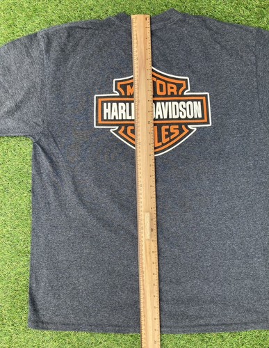 Harley Davidson “I May Be Used But Used Up” T Shirt Size Large Grey - Picture 8 of 11