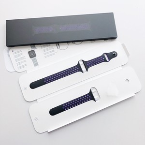 Apple Watch Black/ Hyper Grape Nike Sport Band - 44mm/ 42mm - MV862ZM/A | eBay