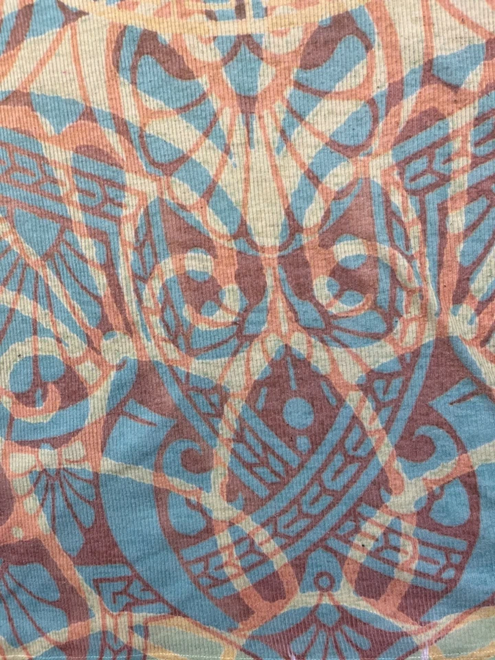 Y2K Love Amour Top Womens Large Yellow Floral Short Sleeve Cottage Boho Hippie - Image 2 of 4