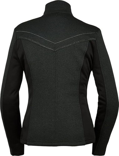 Spyder Women's Encore Full Zip Fleece-Jacket, Black, XL - Picture 2 of 5