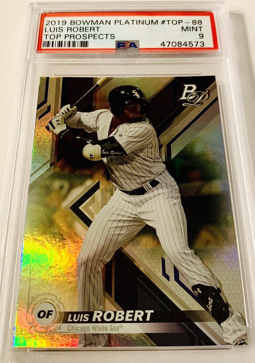 PSA10 ルイスロベルト(ロバート)Jr. Bowman platinum 2019 BOWMAN PLATINUM LUIS ROBERT TOP PROPECTS #TOP-88 PSA 10