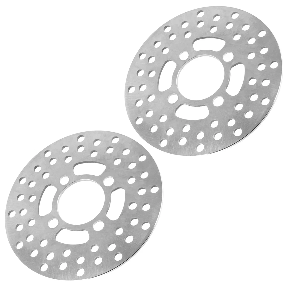 Two Front Wheel Brake Disc Rotor for Yamaha Bruin 250 YFM250B 2X4 2005 2006 - Image 3 of 4