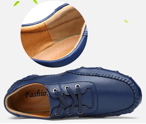 Summer Men's Loafers Breathable Casual Shoes Moccasins Slip on Business Shoes - Picture 11 of 32