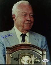 Lee Macphail Hof Jsa Cert Sticker Signed 8x10 Photo Authentic Autograph