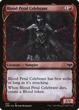 Magic the Gathering (mtg): VOW: Blood Petal Celebrant (Showcase)