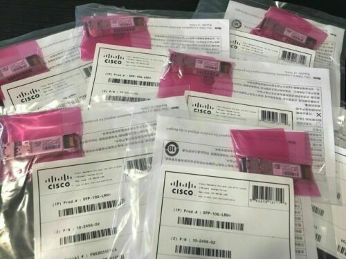 NEW SEALED Cisco SFP-10G-LRM 10GBASE-LRM SFP Transceiver Module - 第 1/4 張圖片