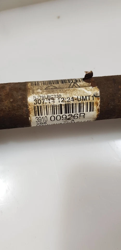 RENAULT CLIO IV 1.2 TCE 2012-2019 Antriebswelle Halbwell Vorne Rechts 391000926R - Bild 4 von 4