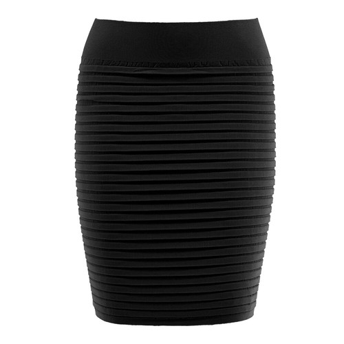 Sexy Elegant Damenrock Rock in vielen Farben Gerippt Stretch Ringel S/M und L/XL - Bild 6 von 8