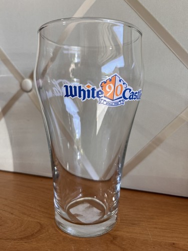 WHITE CASTLE COCA COLA 90TH ANNIVERSARY 16 OZ. GLASBECHER NEUWERTIG