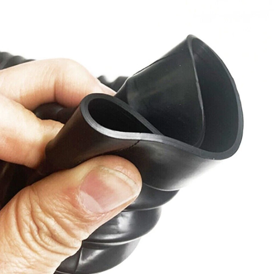 2PCS Rubber Fork Cover Motorcycle Front Gaiters Boots Shock Dust Cover Protector - Image 4 of 4