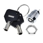 <!--F#f_0-->12mm Stainless Steel Power Lock for Key Switch Tubular for Key Lock with 2 Keys<!--F/-->