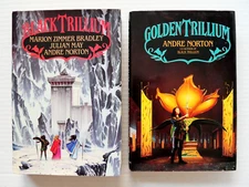Lot of 2 Andre Norton Books - Black Trillium - Golden Trillium (Hardcover, DJ)