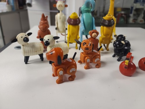 Vintage Little People ANIMAL FIGURE LOT (15) Farm Circus Dogs Fisher Price Loose - Picture 3 of 7