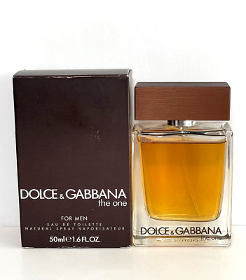 Dolce & Gabbana The One Eau de Toilette EDT Spray for Men 1.7 oz / 50 ml  K6
