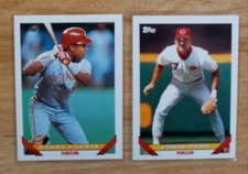 Cincinnati Reds 1993 Topps - Barry Larkin #110 HOF+ Chris Sabo NM-MINT