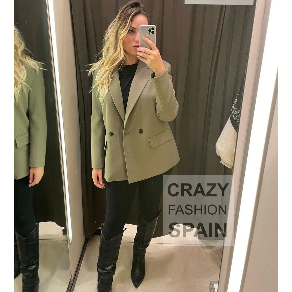 Zara khaki deals jacket