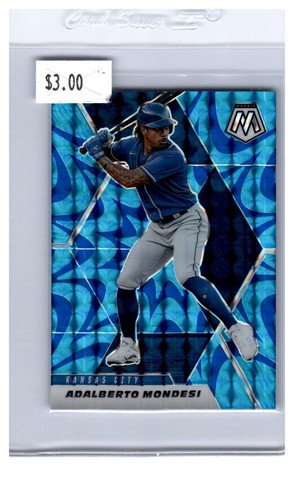 Tarjetas de béisbol Panini Mosaic 2021 azul reactivo MLBPA que elijas - Imagen 24 de 49