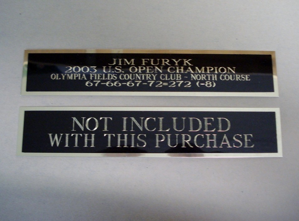 Dustin Johnson 2020 Masters Nameplate For A Golf Ball Case Or Scorecard