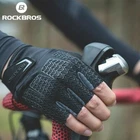 Rockbros Touch Screen Bicycle Cycling Gloves Spring Autumn MTB Bike Gloves Shock