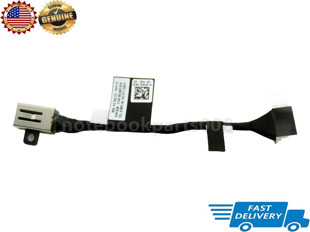 Genuine For Dell Latitude 3520 P108F001 Laptop DC Power Jack Cable 