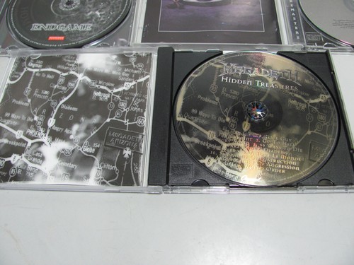 Megadeth-United Abominations-Hidden Treasures-Countdown to Extinction-Bulk Lot - Foto 7 di 11