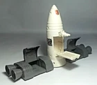 HASBRO VTG 1989 TRANSFORMERS G1 MICROMASTERS COUNTDOWN SPACE ROCKET B