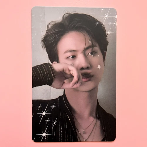 Unofficial BTS Jin The Astronaut solo album photocard. Bangtan ARMY Seokjin WWH