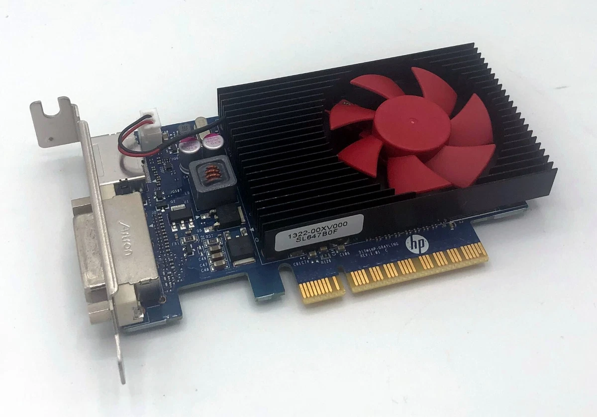 HP NVIDIA GeForce GT730 2GB DVI DisplayPort Low Profile Graphics