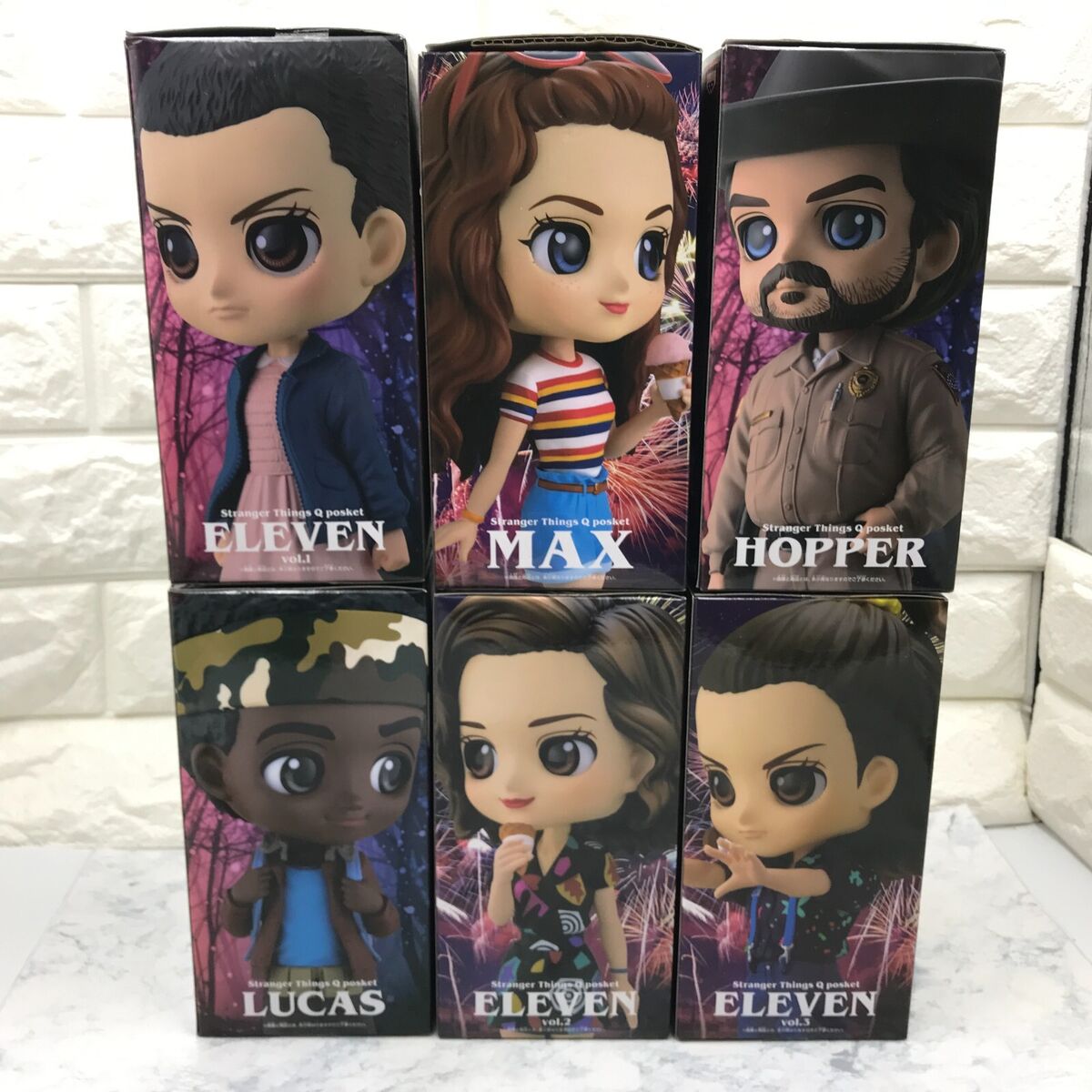 Q Posket Stranger Things Eleven vol.1 2 3 Hopper Lucas Max Q Posket Stranger Things Eleven vol.1 2 3 Hopper Lucas Max