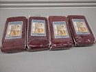 Sure Fit Short Dining Room Slipcover Garnet Red 4 PC Stretch Pique Fabric