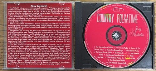 Joey Miskulin ~ "Country Polkatime" ~ 14 Track CD ~ Very Good Condition - Picture 2 of 3