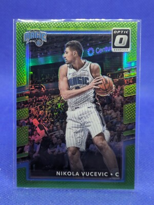 2017-18 Donruss Optic Nikola Vucevic #108 Lime Green Holo Prizm **99/175**