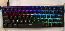 Geeky GK61 60 61 Keys RGB Swappable Mechanical Gaming Keyboard Speed Sliver, BK