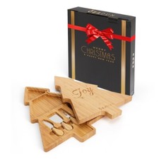 Christmas Tree Charcuterie Board - Cheese Board Gift Set