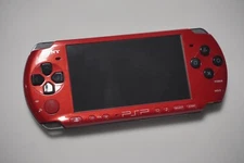 PSP-3000 Red/Black Japan PlayStation Portable console US Seller