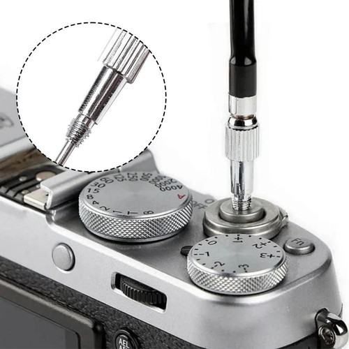 70cm Mechanical Locking Shutter Release Cable Remote Cameras. For Vintage S5N4