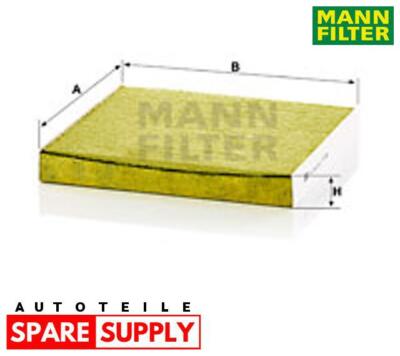 FILTER, CABIN AIR FOR GREAT WALL HAVAL HONDA MANN FILTER FP 2358
