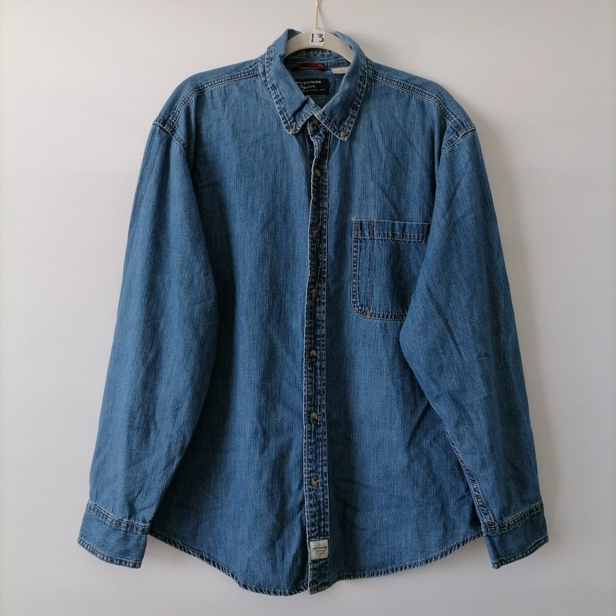 Levi strauss hotsell denim shirts