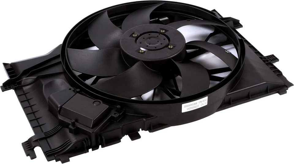 Ventilador de refrigeración para Mercedes-Benz C230 C240 C280 C320 C32 C55 AMG CLK320 2001-2007 Foto 4 de 4